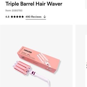 Insert Waves here, hair waver